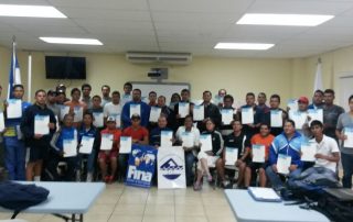 clinica de natacion en Honduras